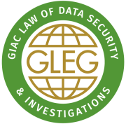 GIAC Law of Data Security _ Investigations Certification (GLEG)